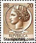 Italy Stamp Scott nr 680 - Francobolli Sassone nº 768 - Click Image to Close