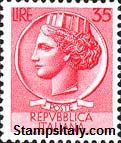 Italy Stamp Scott nr 682 - Francobolli Sassone nº 771 - Click Image to Close