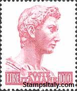 Italy Stamp Scott nr 690A - Francobolli Sassone nº 811 - Click Image to Close