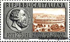 Italy Stamp Scott nr 695 - Francobolli Sassone nº 782 - Click Image to Close