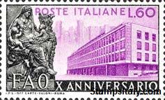 Italy Stamp Scott nr 699 - Francobolli Sassone nº 787 - Click Image to Close