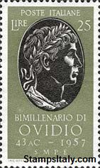 Italy Stamp Scott nr 721 - Francobolli Sassone nº 809 - Click Image to Close