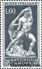 Italy Stamp Scott nr 723 - Francobolli Sassone nº 813 - Click Image to Close