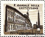 Italy Stamp Scott nr 743 - Francobolli Sassone nº 831 - Click Image to Close