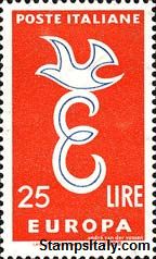 Italy Stamp Scott nr 750 - Francobolli Sassone nº 838 - Click Image to Close