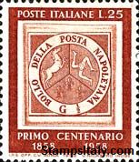 Italy Stamp Scott nr 752 - Francobolli Sassone nº 840 - Click Image to Close