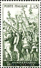 Italy Stamp Scott nr 755 - Francobolli Sassone nº 843 - Click Image to Close