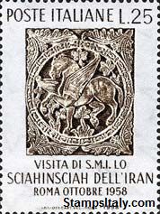 Italy Stamp Scott nr 758 - Francobolli Sassone nº 846 - Click Image to Close