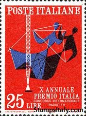 Italy Stamp Scott nr 761 - Francobolli Sassone nº 849 - Click Image to Close
