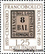 Italy Stamp Scott nr 789 - Francobolli Sassone nº 875 - Click Image to Close