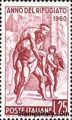 Italy Stamp Scott nr 794 - Francobolli Sassone nº 880 - Click Image to Close