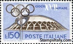 Italy Stamp Scott nr 806 - Francobolli Sassone nº 892 - Click Image to Close