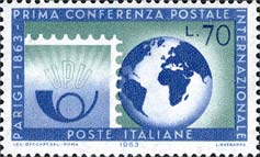 Italy Stamp Scott nr 875 - Francobolli Sassone nº 962 - Click Image to Close