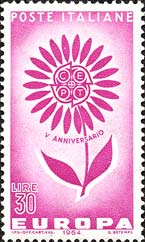 Italy Stamp Scott nr 894 - Francobolli Sassone nº 981 - Click Image to Close