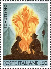 Italy Stamp Scott nr 978 - Francobolli Sassone nº 1085 - Click Image to Close