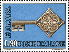 Italy Stamp Scott nr 980 - Francobolli Sassone nº 1087 - Click Image to Close