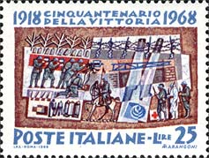 Italy Stamp Scott nr 991 - Francobolli Sassone nº 1098 - Click Image to Close