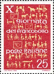 Italy Stamp Scott nr 998 - Francobolli Sassone nº 1105 - Click Image to Close