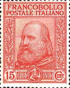 Italy Stamp Scott nr 116 - Francobolli Sassone nº 88 - Click Image to Close