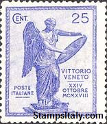 Italy Stamp Scott nr 139 - Francobolli Sassone nº 122 - Click Image to Close