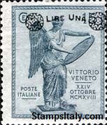 Italy Stamp Scott nr 173 - Francobolli Sassone nº 160 - Click Image to Close