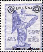 Italy Stamp Scott nr 174 - Francobolli Sassone nº 161 - Click Image to Close
