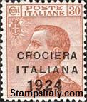 Italy Stamp Scott nr 174B - Francobolli Sassone nº 163 - Click Image to Close