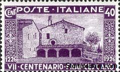 Italy Stamp Scott nr 179 - Francobolli Sassone nº 193 - Click Image to Close