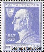 Italy Stamp Scott nr 191 - Francobolli Sassone nº 213 - Click Image to Close