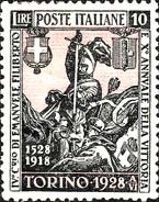 Italy Stamp Scott nr 209 - Francobolli Sassone nº 237 - Click Image to Close