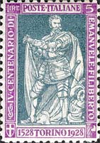 Italy Stamp Scott nr 208 - Francobolli Sassone nº 229 - Click Image to Close