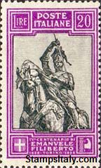 Italy Stamp Scott nr 210 - Francobolli Sassone nº 238 - Click Image to Close
