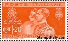 Italy Stamp Scott nr 239 - Francobolli Sassone nº 269 - Click Image to Close
