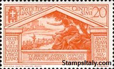 Italy Stamp Scott nr 249 - Francobolli Sassone nº 283 - Click Image to Close
