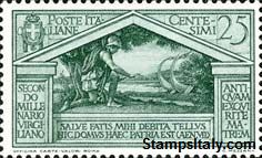 Italy Stamp Scott nr 250 - Francobolli Sassone nº 284 - Click Image to Close