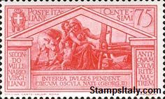 Italy Stamp Scott nr 253 - Francobolli Sassone nº 287 - Click Image to Close