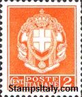 Italy Stamp Scott nr 257 - Francobolli Sassone nº 242A - Click Image to Close