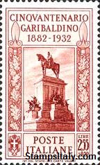 Italy Stamp Scott nr 288 - Francobolli Sassone nº 323 - Click Image to Close