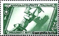 Italy Stamp Scott nr 294 - Francobolli Sassone nº 329 - Click Image to Close