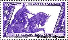 Italy Stamp Scott nr 297 - Francobolli Sassone nº 332 - Click Image to Close