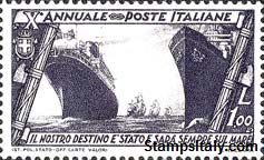 Italy Stamp Scott nr 300 - Francobolli Sassone nº 335 - Click Image to Close