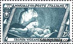 Italy Stamp Scott nr 303 - Francobolli Sassone nº 338 - Click Image to Close