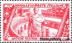 Italy Stamp Scott nr 305 - Francobolli Sassone nº 340 - Click Image to Close