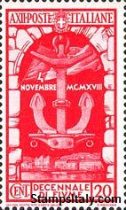 Italy Stamp Scott nr 316 - Francobolli Sassone nº 351 - Click Image to Close