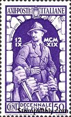 Italy Stamp Scott nr 317 - Francobolli Sassone nº 352 - Click Image to Close