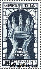 Italy Stamp Scott nr 319 - Francobolli Sassone nº 354 - Click Image to Close