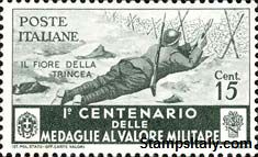 Italy Stamp Scott nr 332 - Francobolli Sassone nº 367 - Click Image to Close