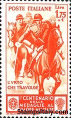 Italy Stamp Scott nr 339 - Francobolli Sassone nº 374 - Click Image to Close
