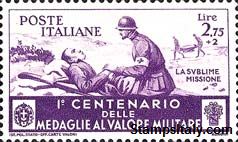 Italy Stamp Scott nr 341 - Francobolli Sassone nº 376 - Click Image to Close