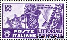 Italy Stamp Scott nr 344 - Francobolli Sassone nº 379 - Click Image to Close